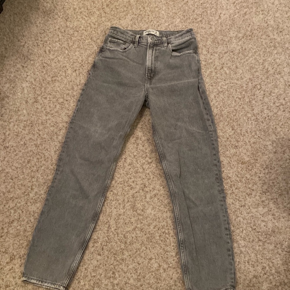 Abercrombie and Fitch High Rise Mom Jeans